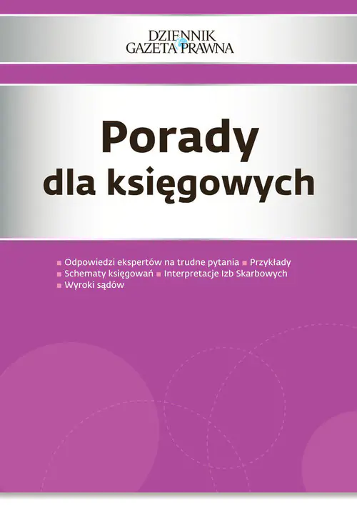 Książka - Porady dla księgowych 2015