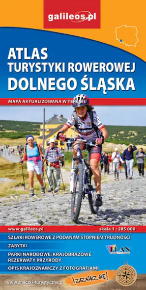 Książka - Dolny Śląsk. Atlas turystyki rowerowej