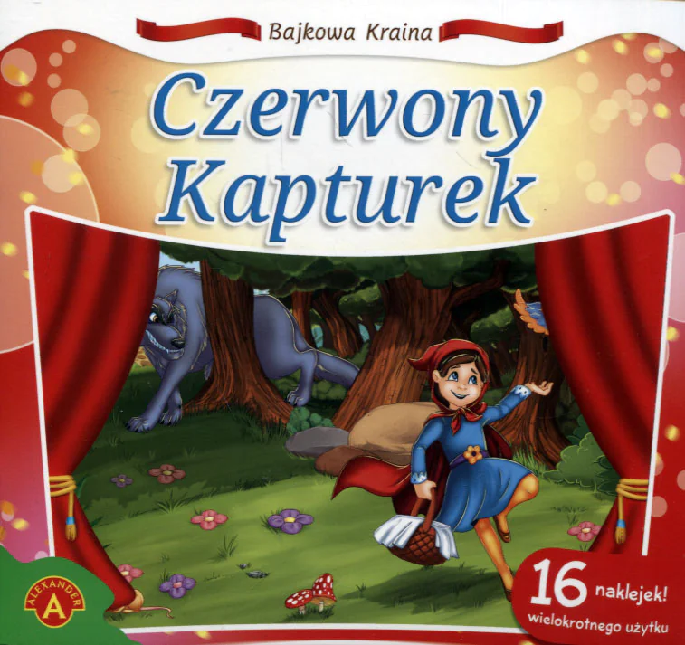 Książka - Bajkowa kraina Czerwony Kapturek .  6204  ALEXANDER