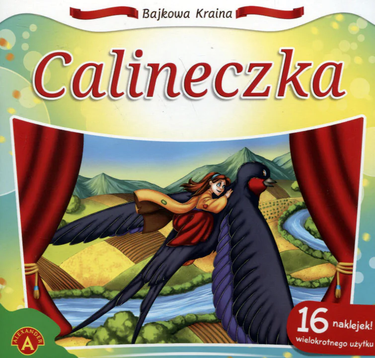 Książka - Książeczka Bajkowa Kraina Calineczka ALEXANDER 6209