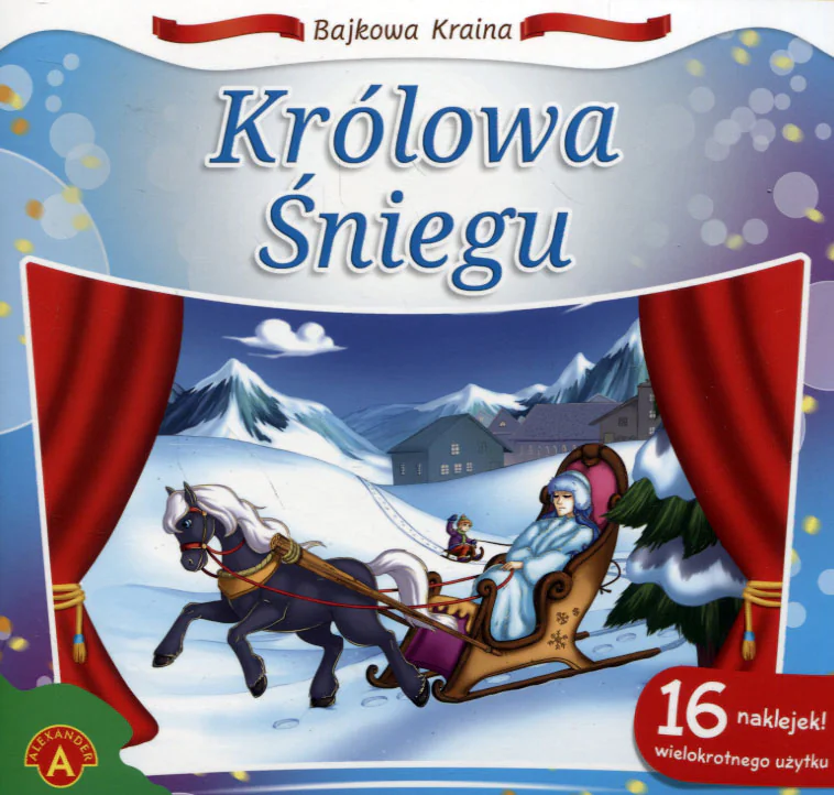 Książka - Bajkowa Kraina. Królowa Śniegu