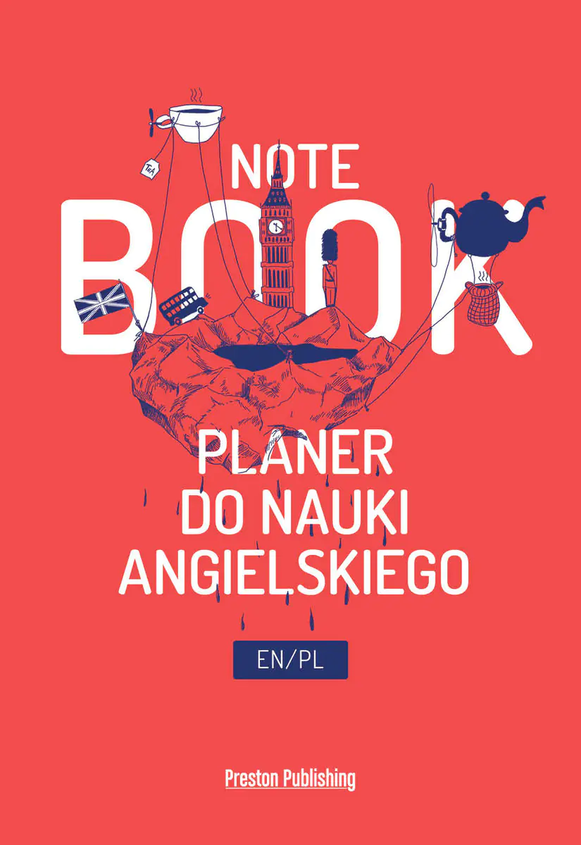 Książka - Planer do nauki angielskiego