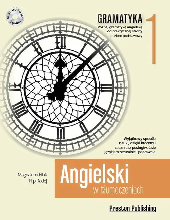 Książka - Angielski w tłumaczeniach. Gramatyka. Część 1. Poziom podstawowy + CD