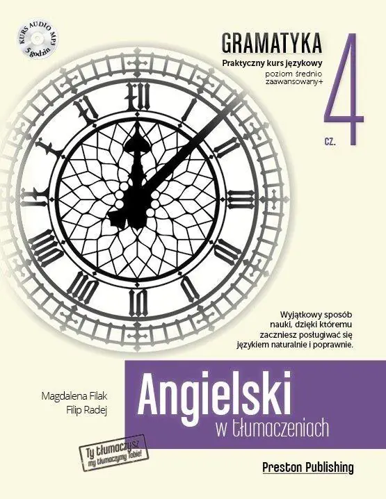 Książka - Angielski w tłumaczeniach. Gramatyka 4. Poziom średnio zaawansowany plus