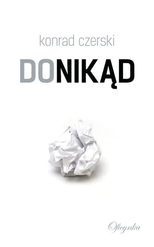 Książka - Donikąd