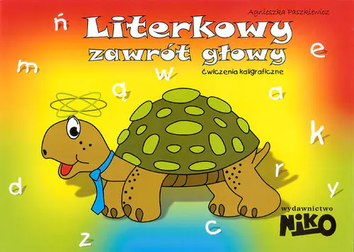 Książka - Literkowy zawrót głowy. Ćwiczenia kaligraficzne