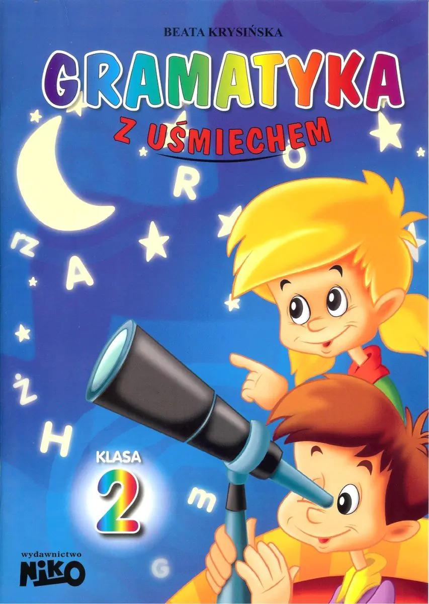 Książka - Gramatyka z uśmiechem. Klasa 2