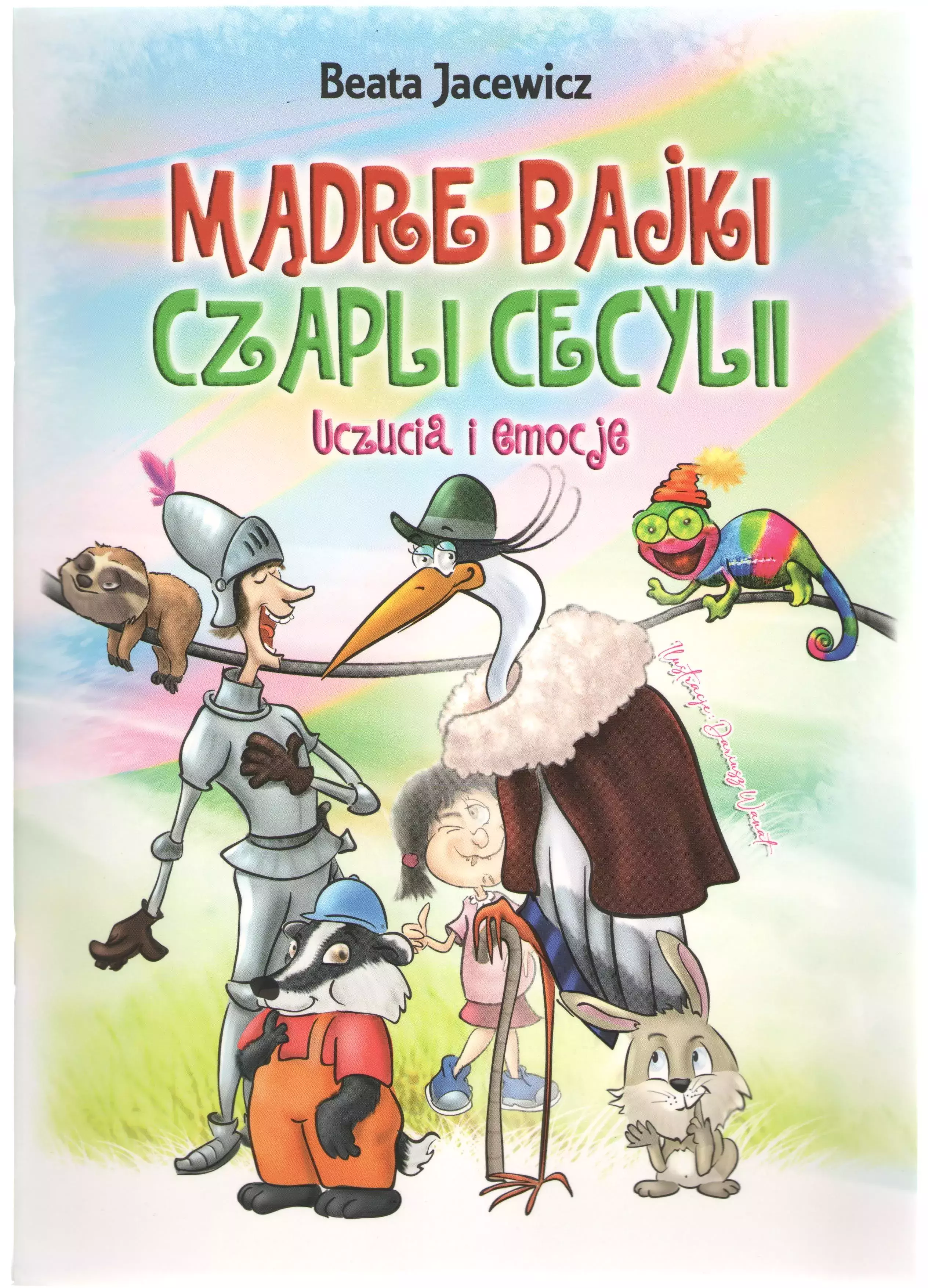 Książka - Mądre bajki Czapli Cecylii Uczucia i emocje