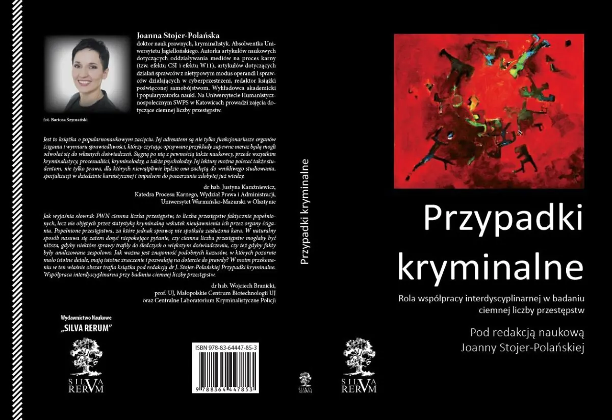 Książka - Przypadki kryminalne. Współpraca interdyscyplinarna przy badaniu ciemnej liczby przestępstw