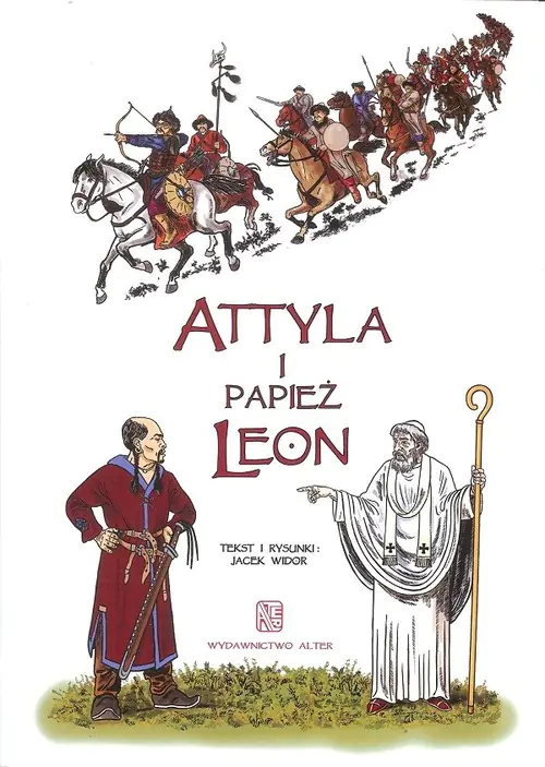 Książka - Attyla i Papież Leon