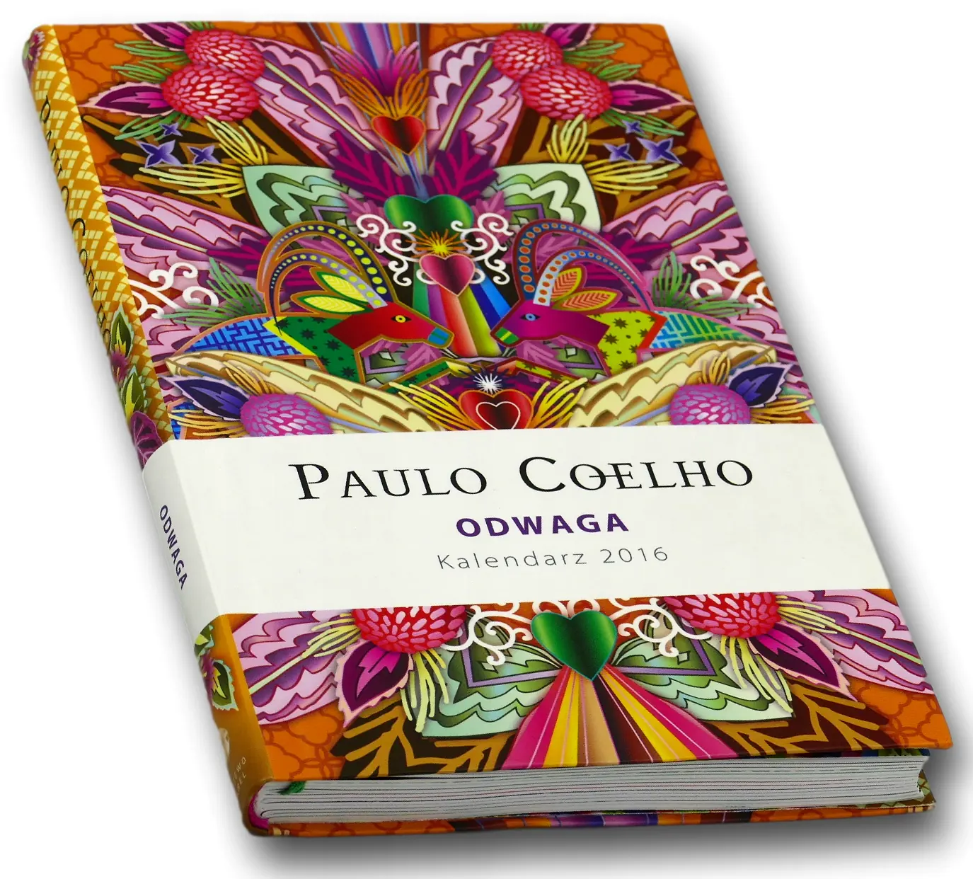 Książka - Paulo Coelho Odwaga Kalendarz 2016