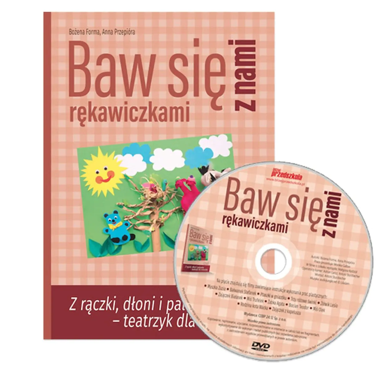 Książka - Baw się z nami rękawiczkami + DVD