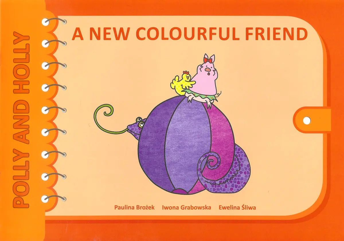 Książka - Polly and Holly. A new colourful friend