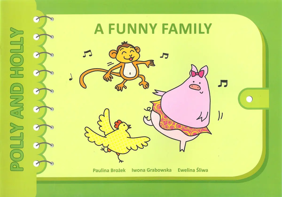 Książka - Polly and Holly. A funny family