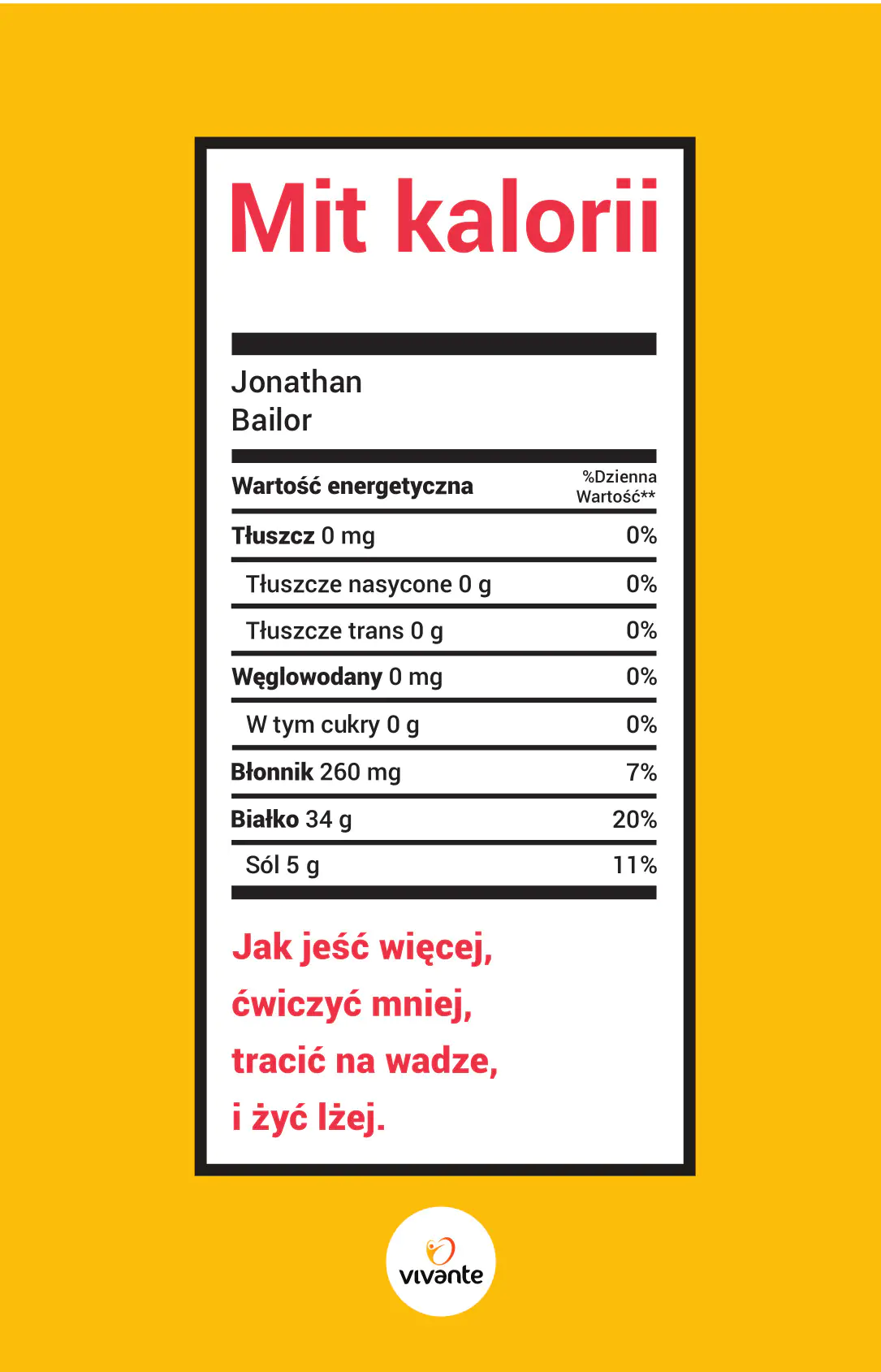 Książka - Mit kalorii. Jak jeść więcej, ćwiczyć mniej, tracić na wadze i żyć lżej