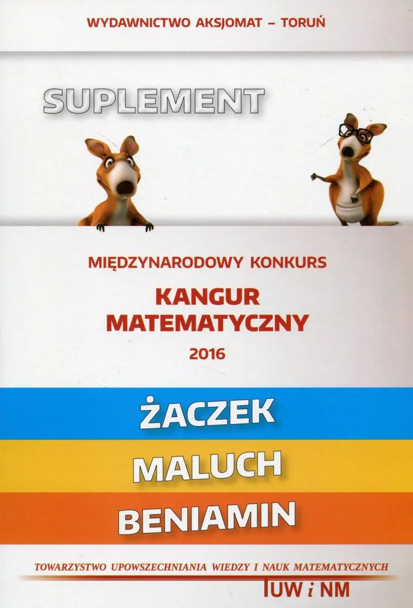 Książka - Kangur matematyczny 2016