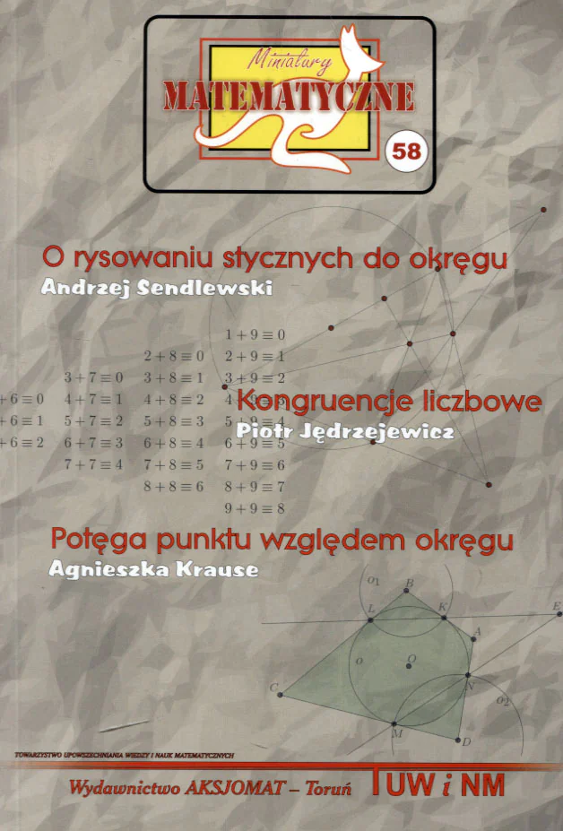 Książka - Miniatury matematyczne 58