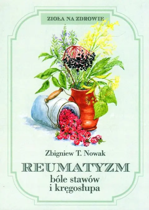 Książka - Reumatyzm bóle stawów i kręgosłupa