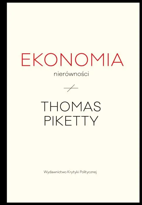 Książka - Ekonomia nierówności