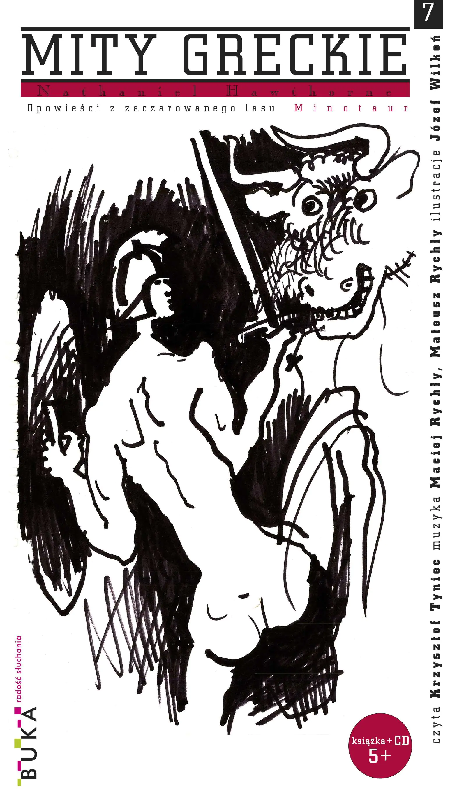 Książka - Opowieści z zaczarowanego lasu: Minotaur