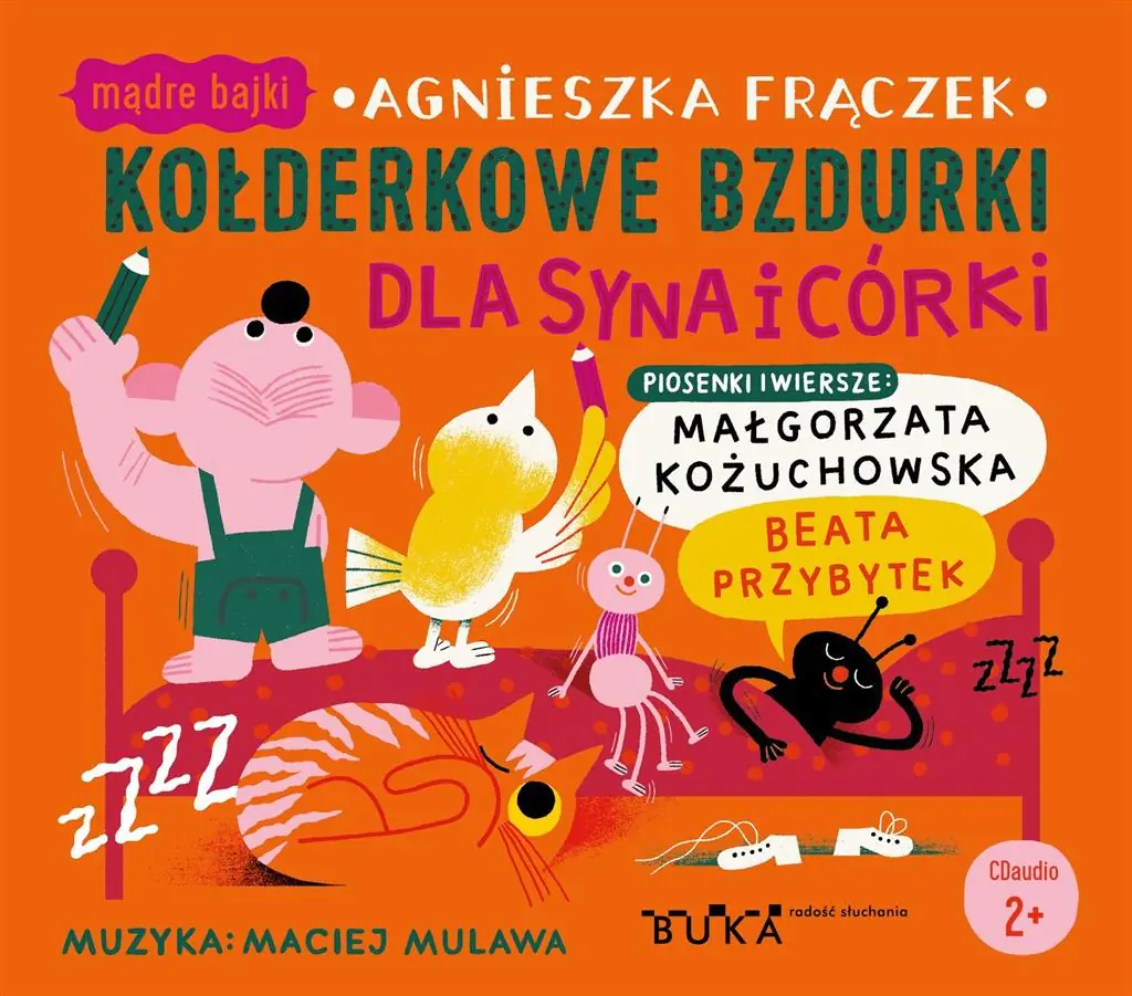 Książka - Kołderkowe bzdurki dla syna i córki