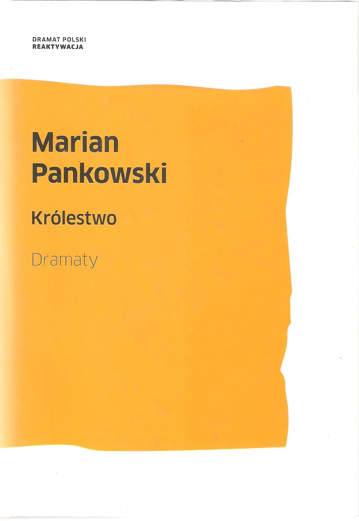 Książka - Królestwo. Dramaty