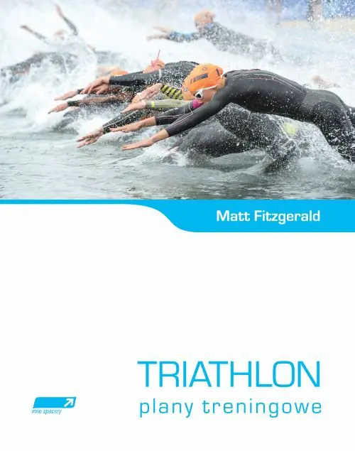 Książka - Triathlon. Plany treningowe