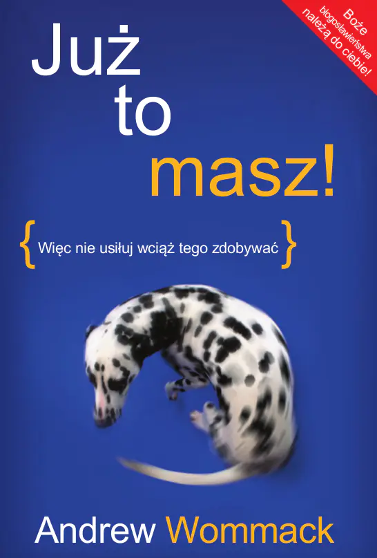 Książka - Już to masz! Więc nie usiłuj wciąż tego zdobywać