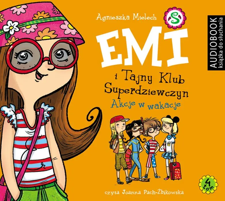 Książka - Akcje w wakacje. Emi i Tajny Klub Superdziewczyn. Tom 4