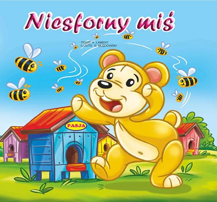Książka - Niesforny miś