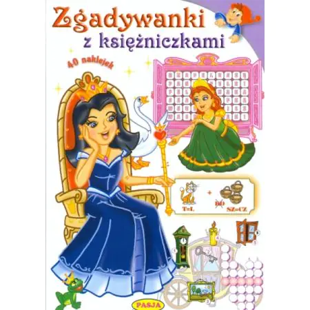 Książka - Zgadywanki z księżniczkami