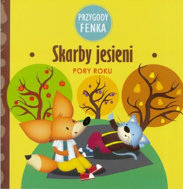 Książka - Skarby jesieni. Pory roku. Przygody Fenka