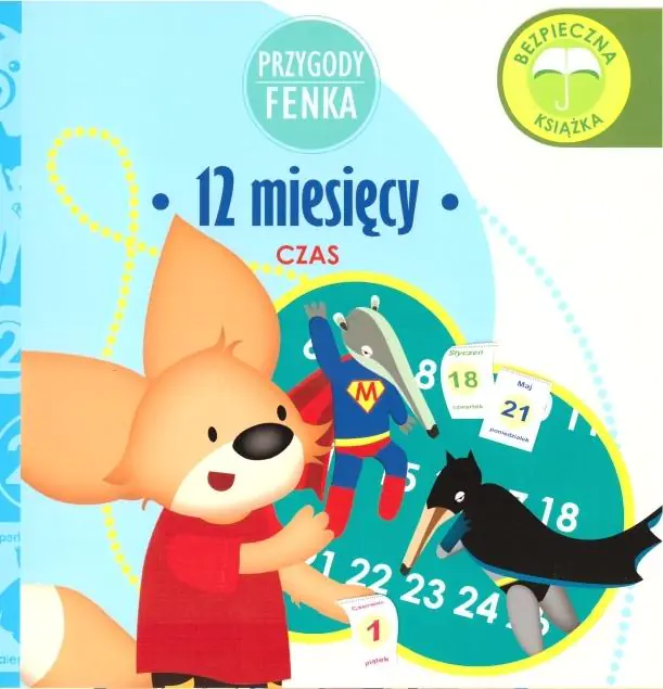 Książka - 12 miesięcy. Czas. Przygody Fenka