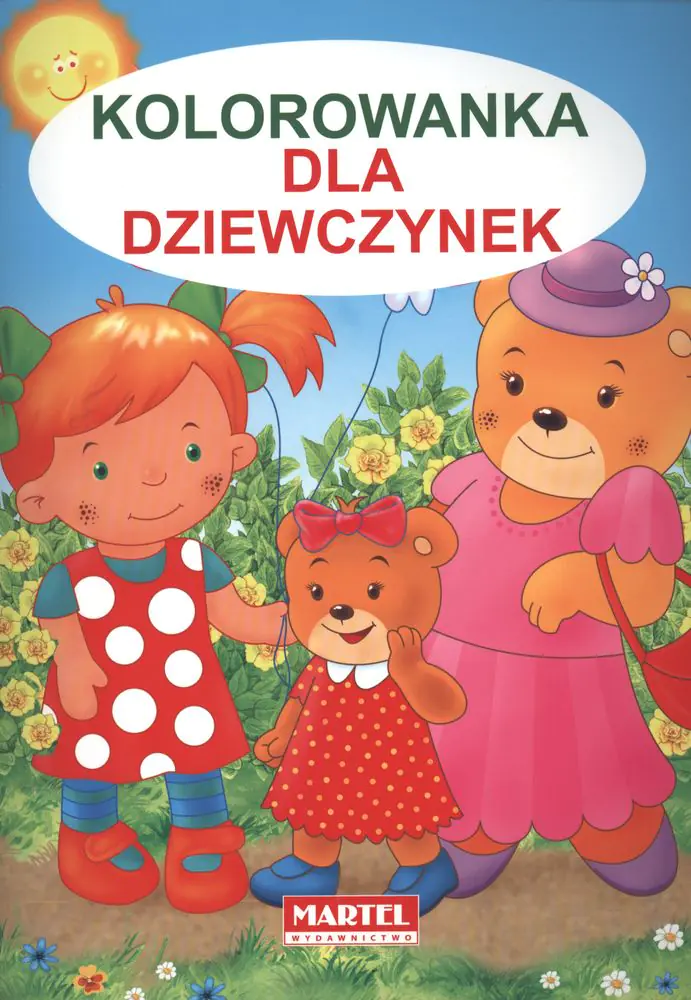 Książka - Kolorowanka dla dziewczynek