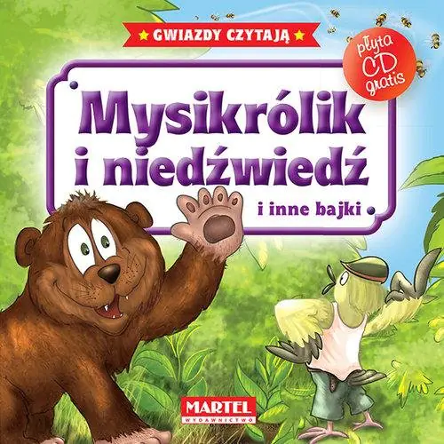 Książka - Mysikrólik i niedźwiedź i inne bajki + CD
