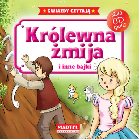 Książka - Królewna żmija i inne bajki + CD