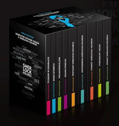 Książka - Pakiet: Sherlock Holmes. Tom 1-9