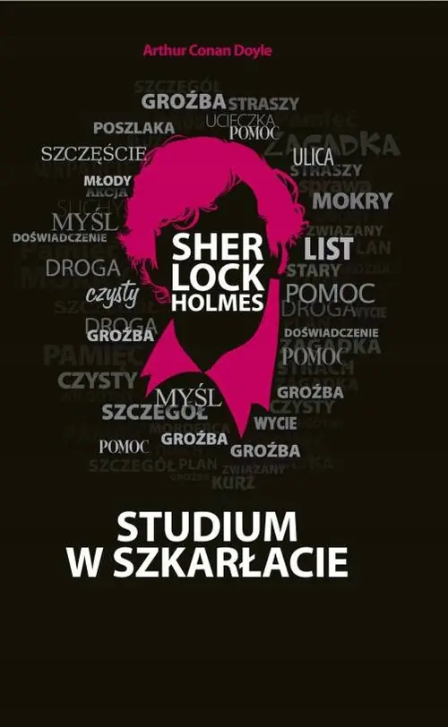 Książka - Sherlock Holmes. Studium w szkarłacie