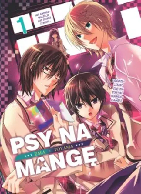 Książka - Psy na mangę 1