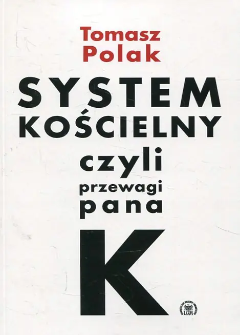 Książka - System kościelny czyli Przewagi pana K