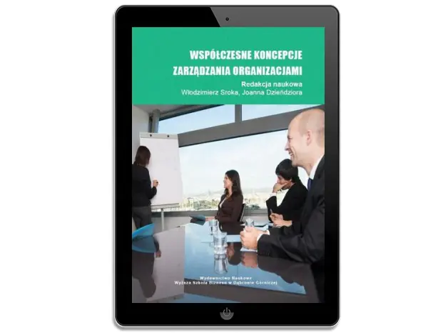 Książka - Współczesne koncepcje zarządzania organizacjami