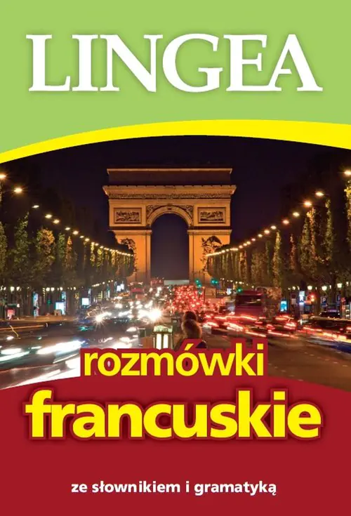 Książka - Rozmówki francuskie ze słownikiem i gramatyką