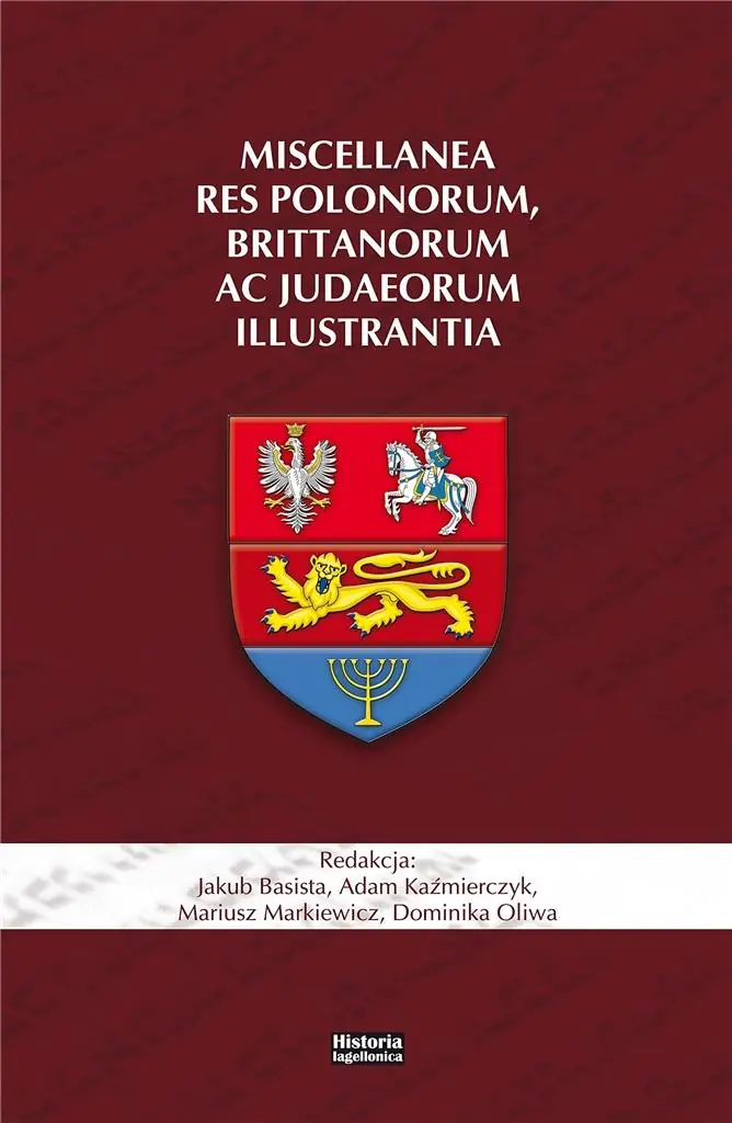 Książka - Miscellanea res Polonorum, Brittanorum ac Judaeorum illustrantia 