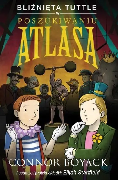 Książka - Bliźnięta Tuttle w poszukiwaniu Atlasa