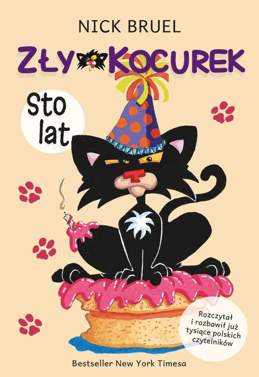 Książka - Zły kocurek. Sto lat