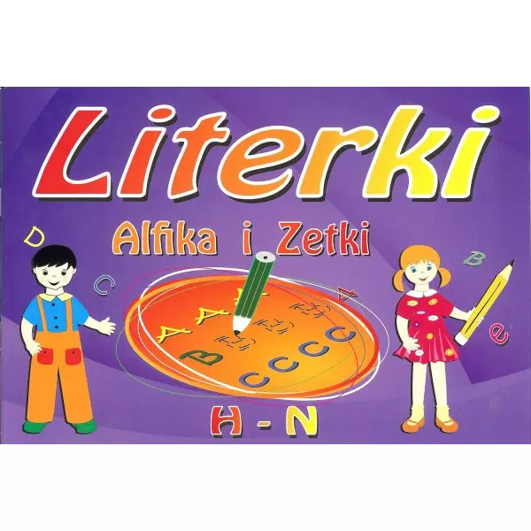 Książka - Literki Alfika i Zetki H-N