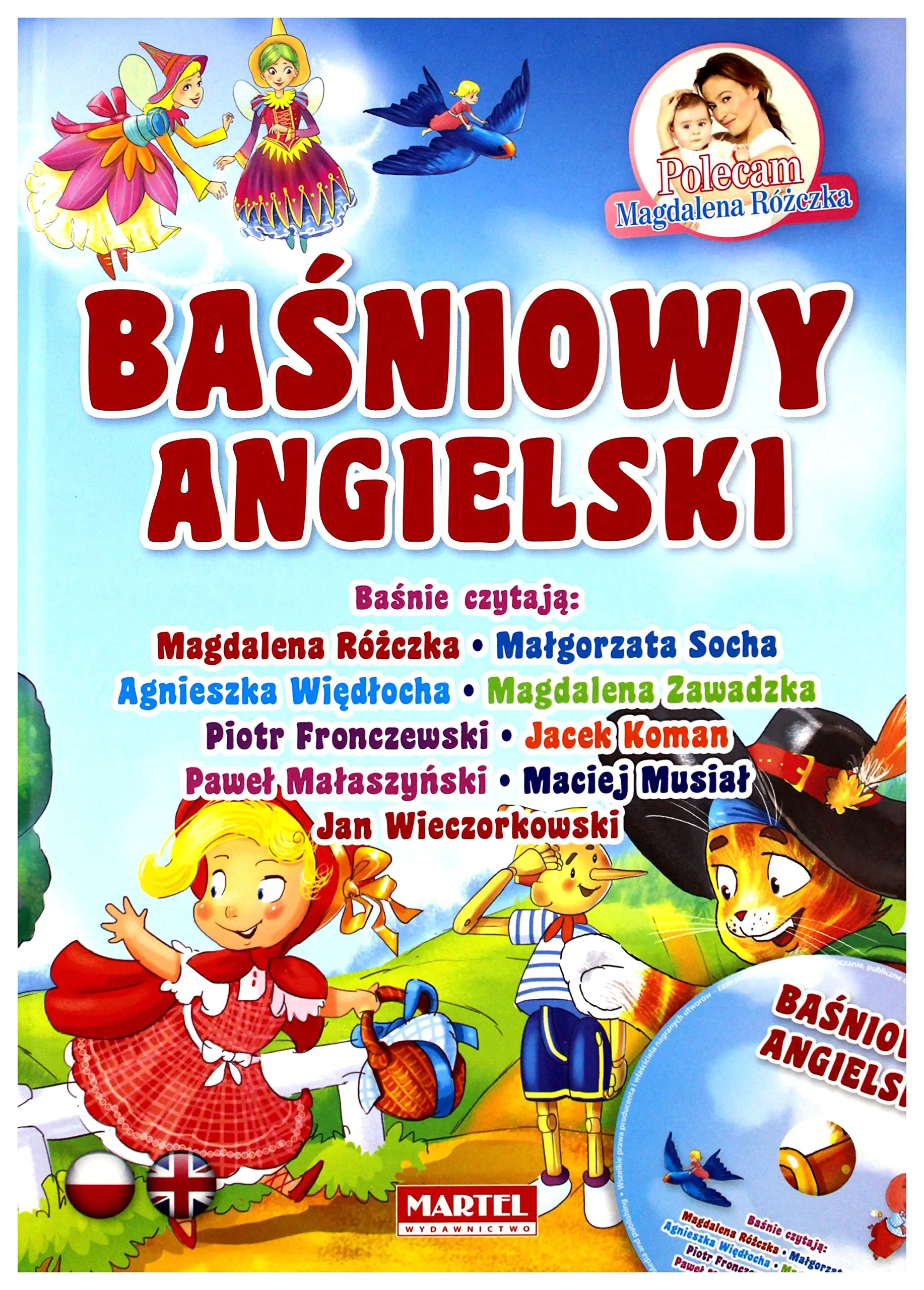 Książka - Baśniowy angielski + CD