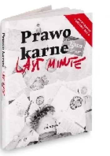 Książka - Last minute Prawo karne