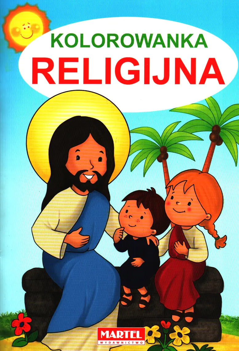 Książka - Kolorowanka A4 Religijna 32 kartki Martel 2442