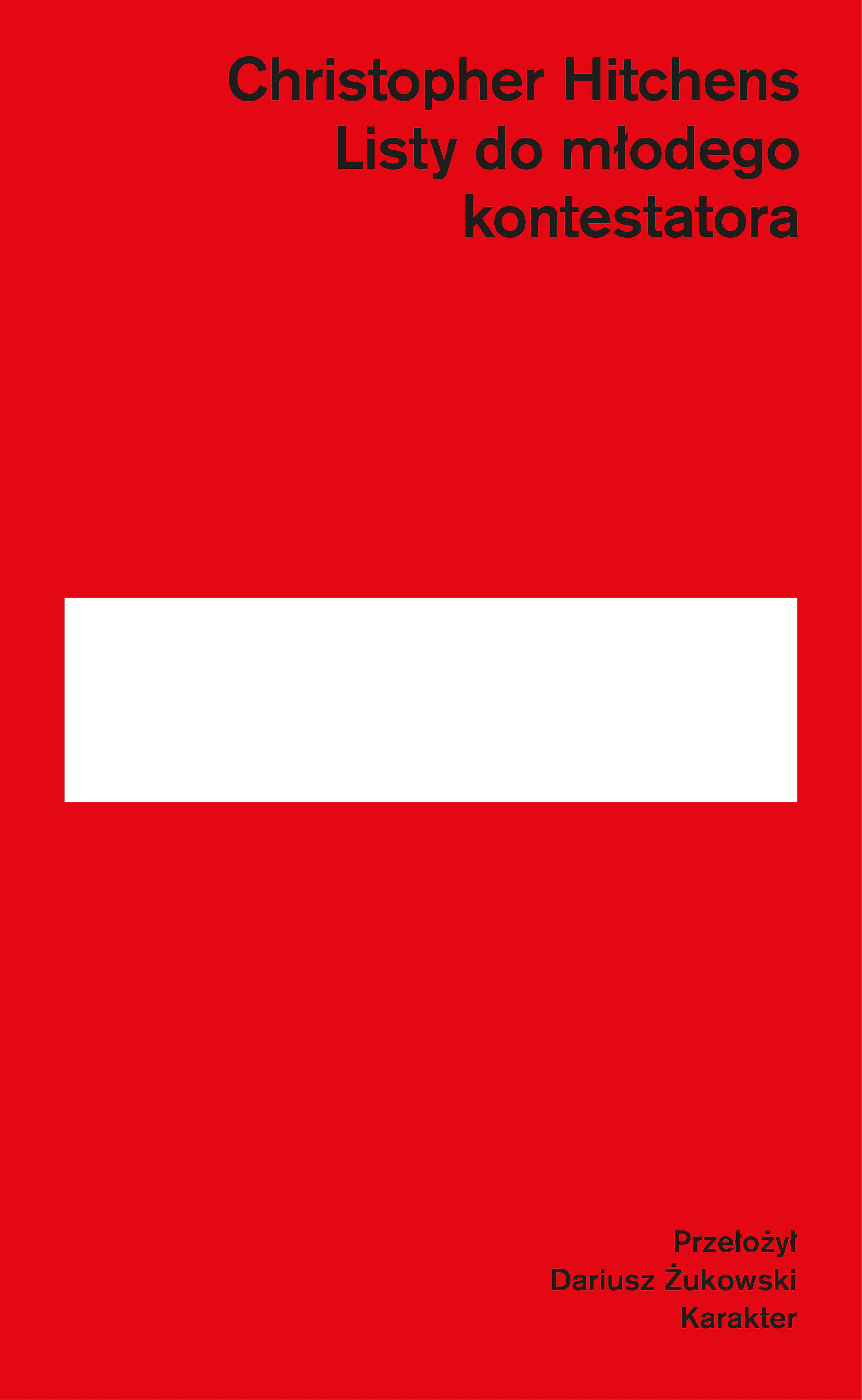 Książka - Listy do młodego kontestatora